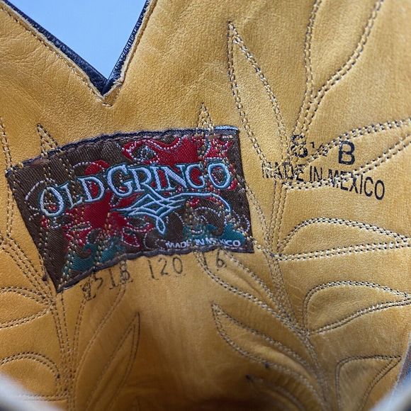 Old Gringo Men\'s Sz 8.5 B NARROW Cowboy Boots main image 15